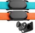 2-Pack Waterproof Silicone Dog Collar Holder for Samsung Smart Tag 2 - Anti-Lost and Scratch Resistant GPS Tracker Case for Cats and Pets, Compatible with Various Collar Widths