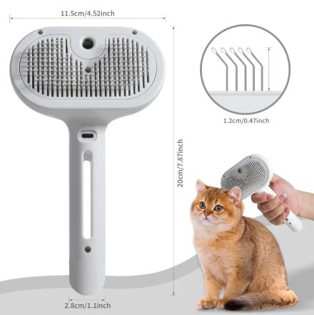 Steamy Brush Pet Spray