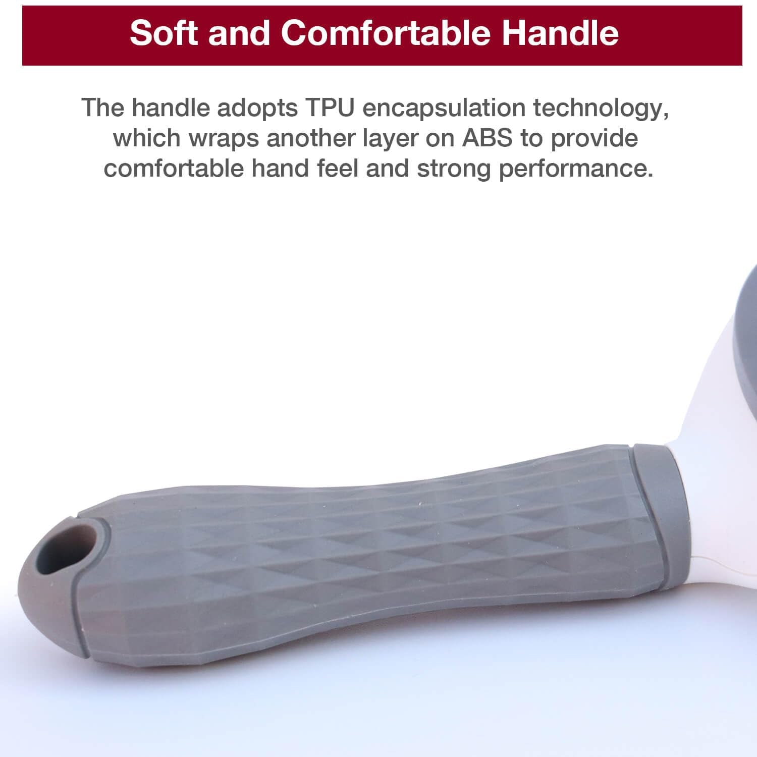 Premium Self-Cleaning Slicker Brush - Enhanced Deshedding Tool for Dogs and Cats with One-Click Cleaning and Ergonomic Grip, Suitable for Long and Short Haired Pets
